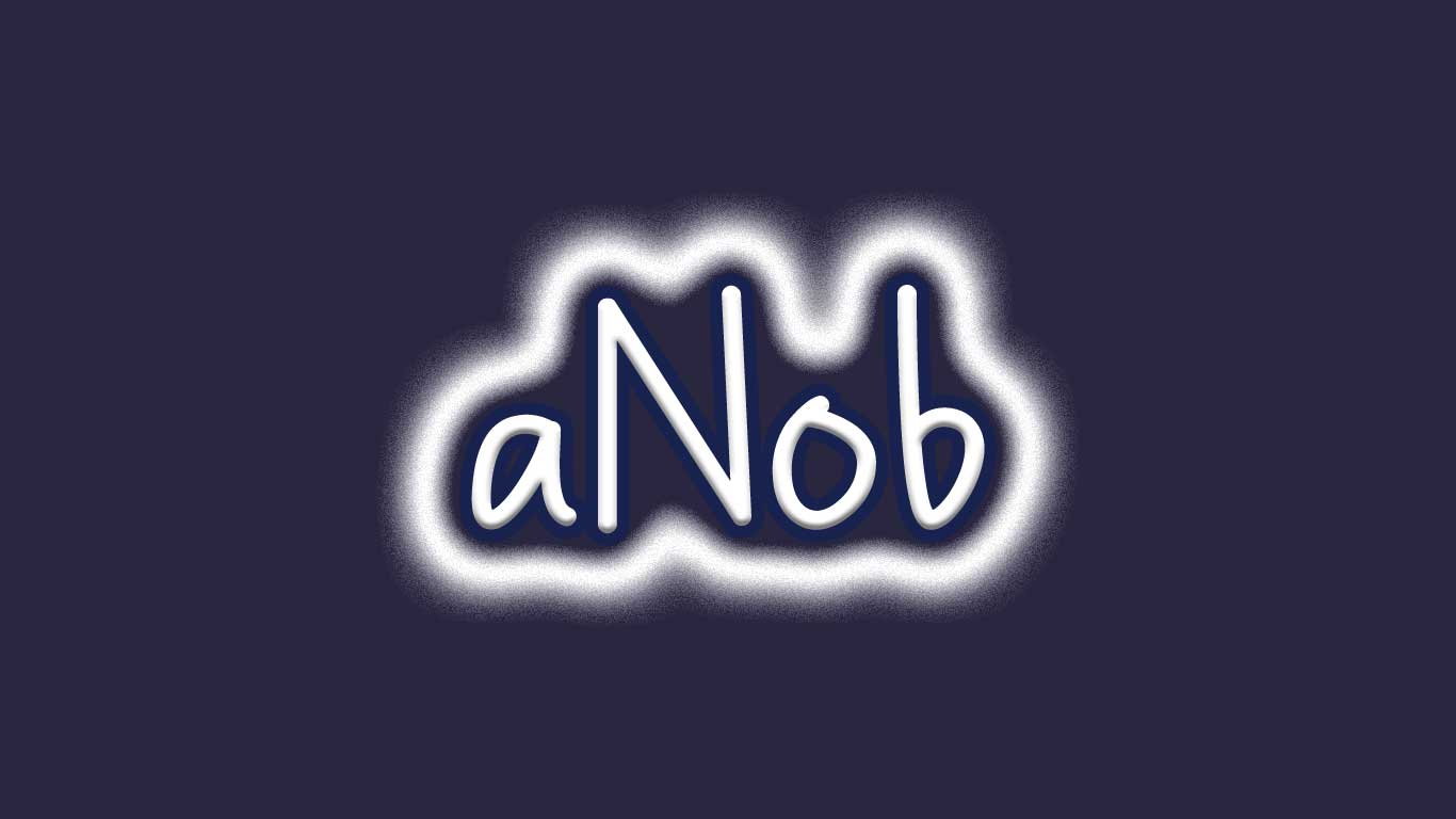 Logo for the Anob.com domain name