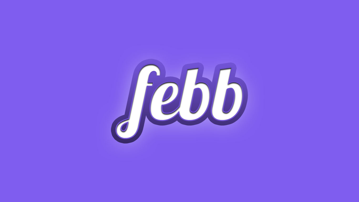 Logo for the Febb.com domain name