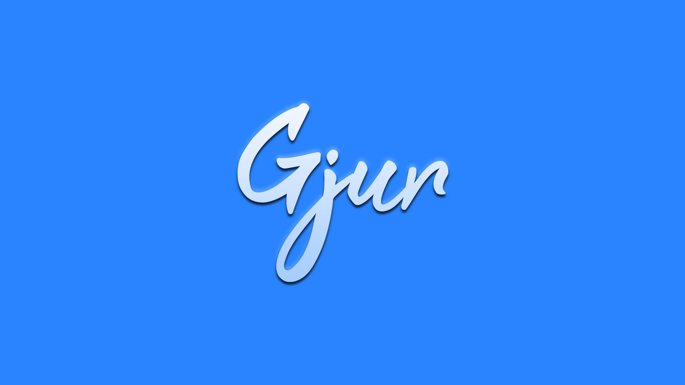 Logo for the Gjur.com domain name