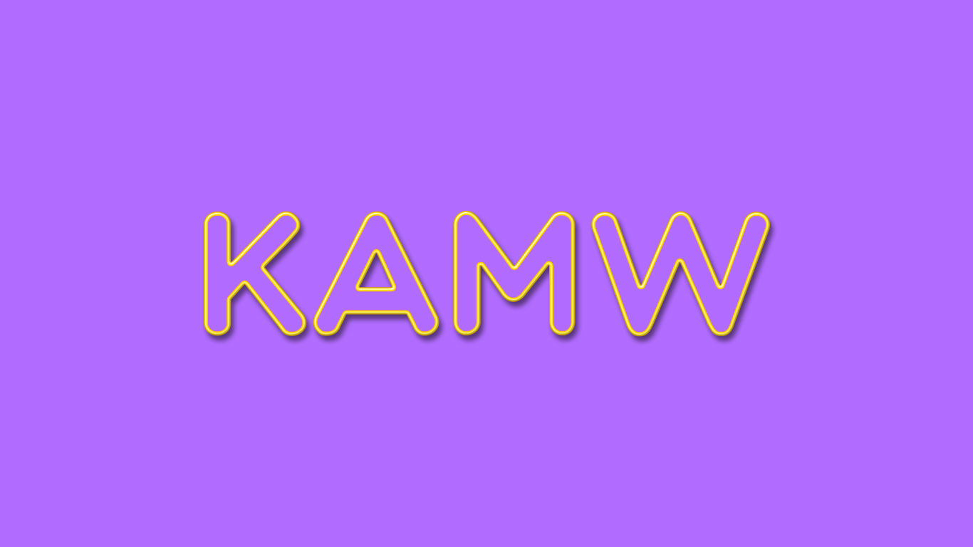 Logo for the Kamw.com domain name