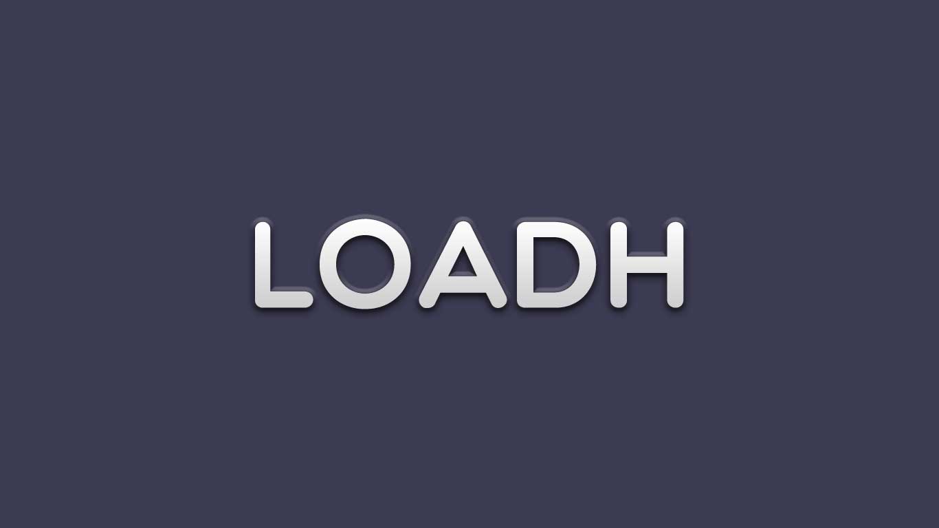 Logo for the Loadh.com domain name
