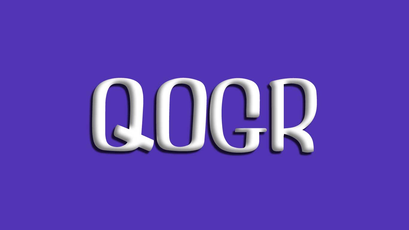 Logo for the Qogr.com domain name