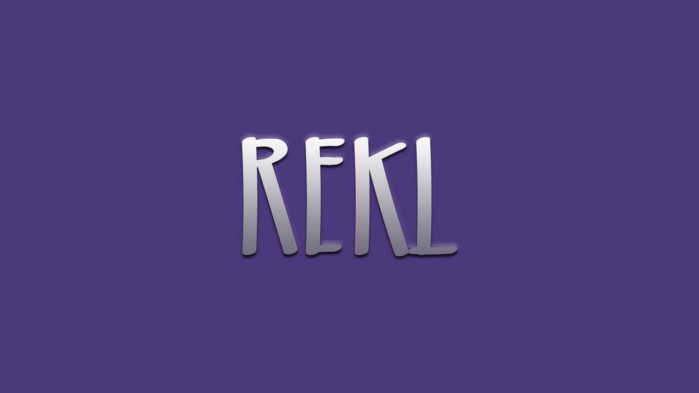 Logo for the Rekl.com domain name