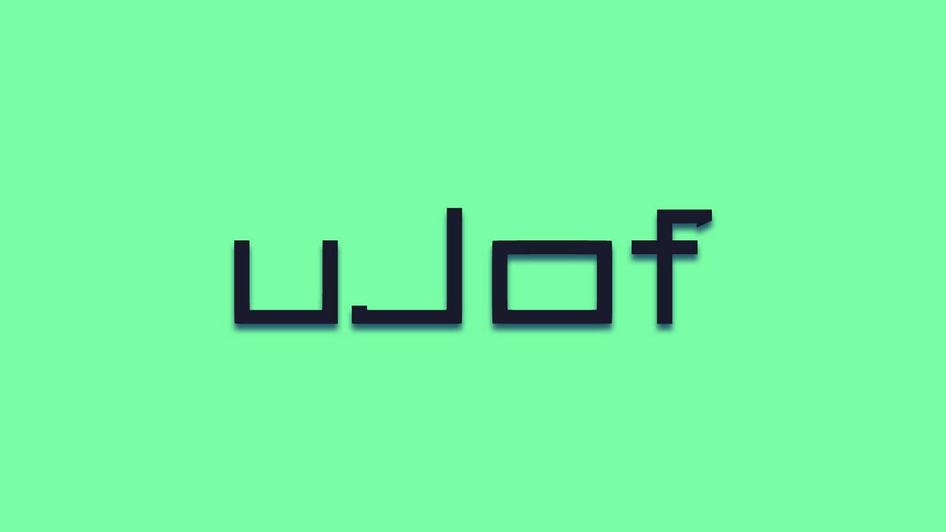 Logo for the Ujof.com domain name