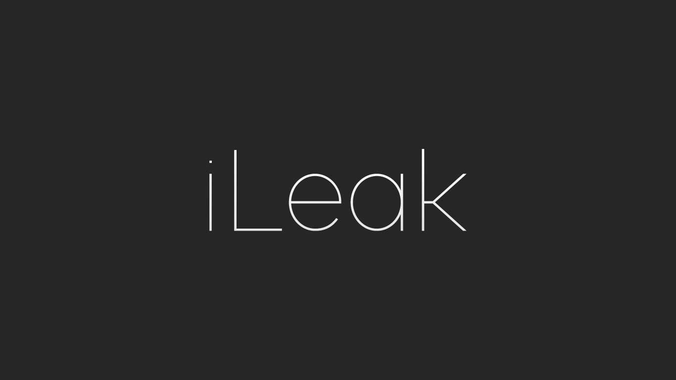 Logo for the iLeak.com domain name