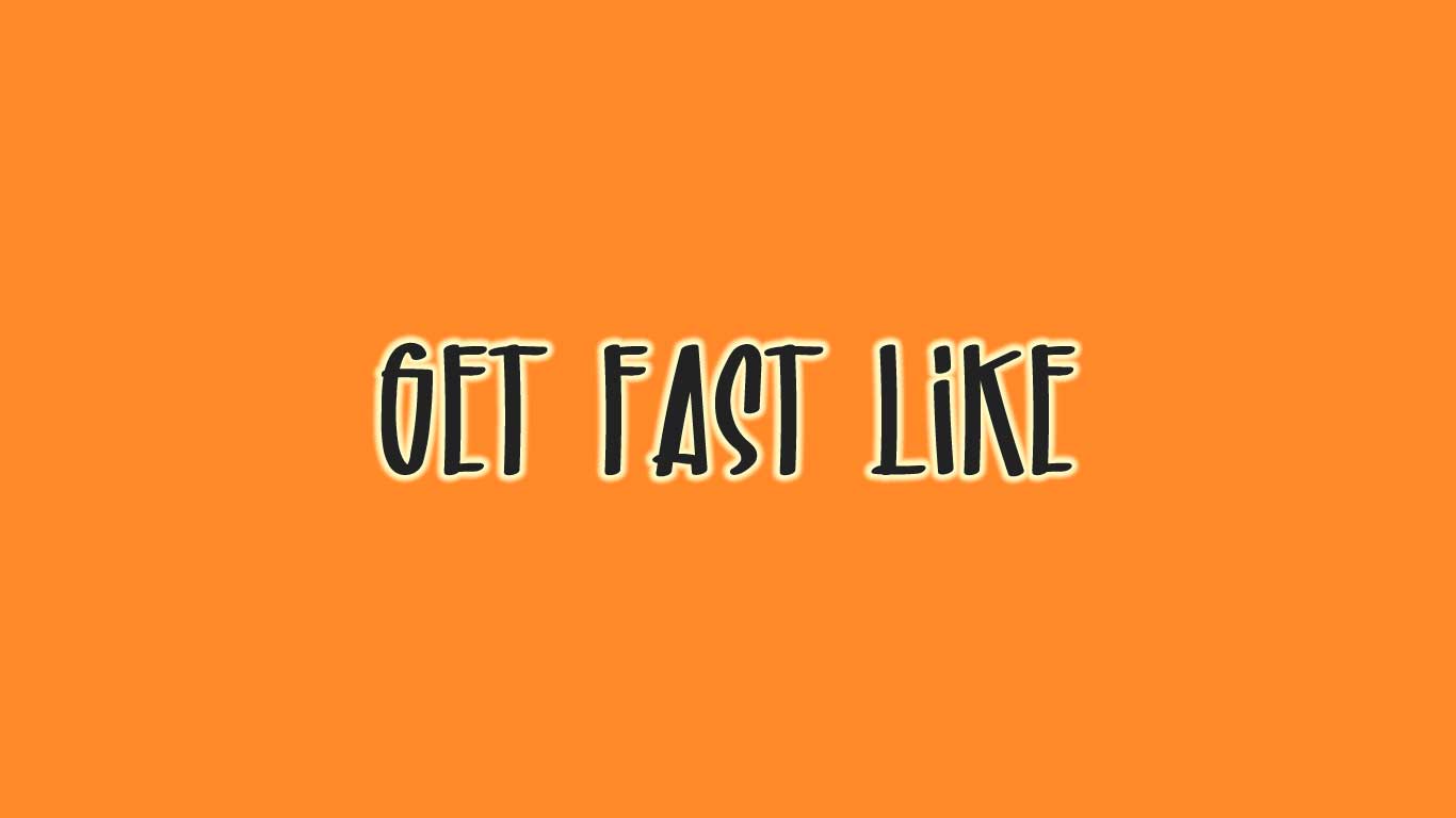 Logo for the GetFastLike.com domain name