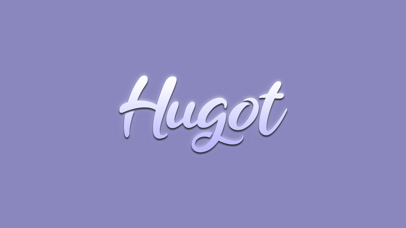 Logo for the Hugot.com domain name