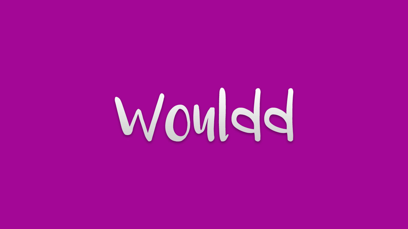 Logo for the Wouldd.com domain name