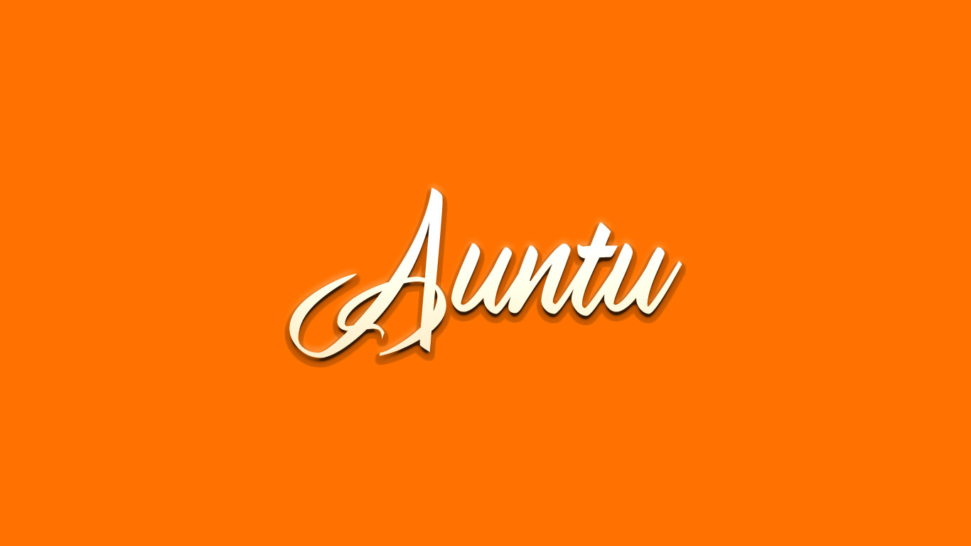 Logo for the Auntu.com domain name