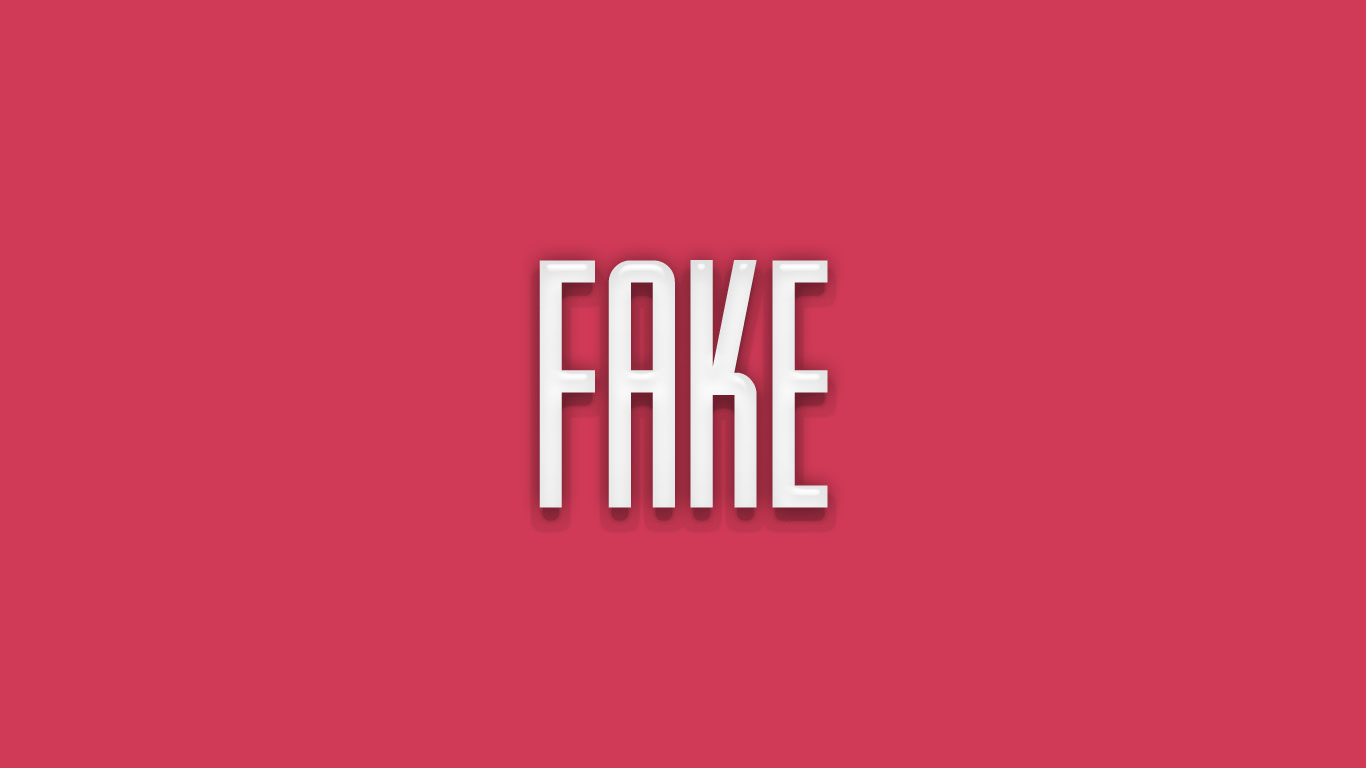 Logo for the Fake.net domain name