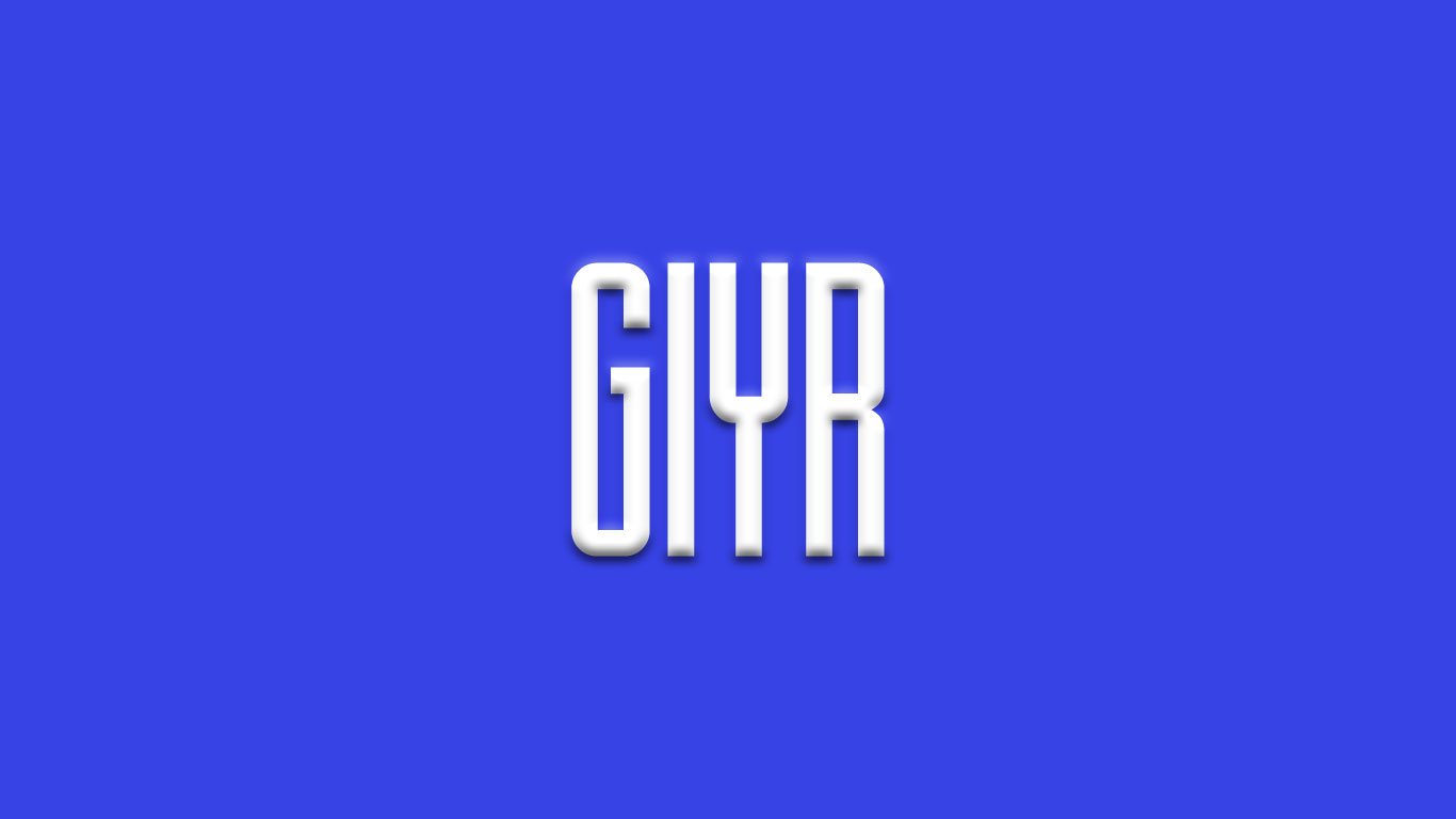 Logo for the Giyr.com domain name