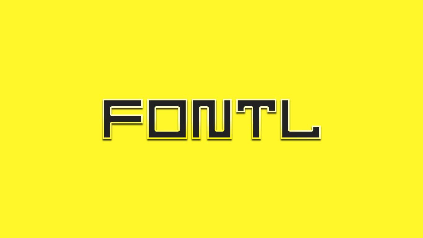 Logo for the Fontl.com domain name