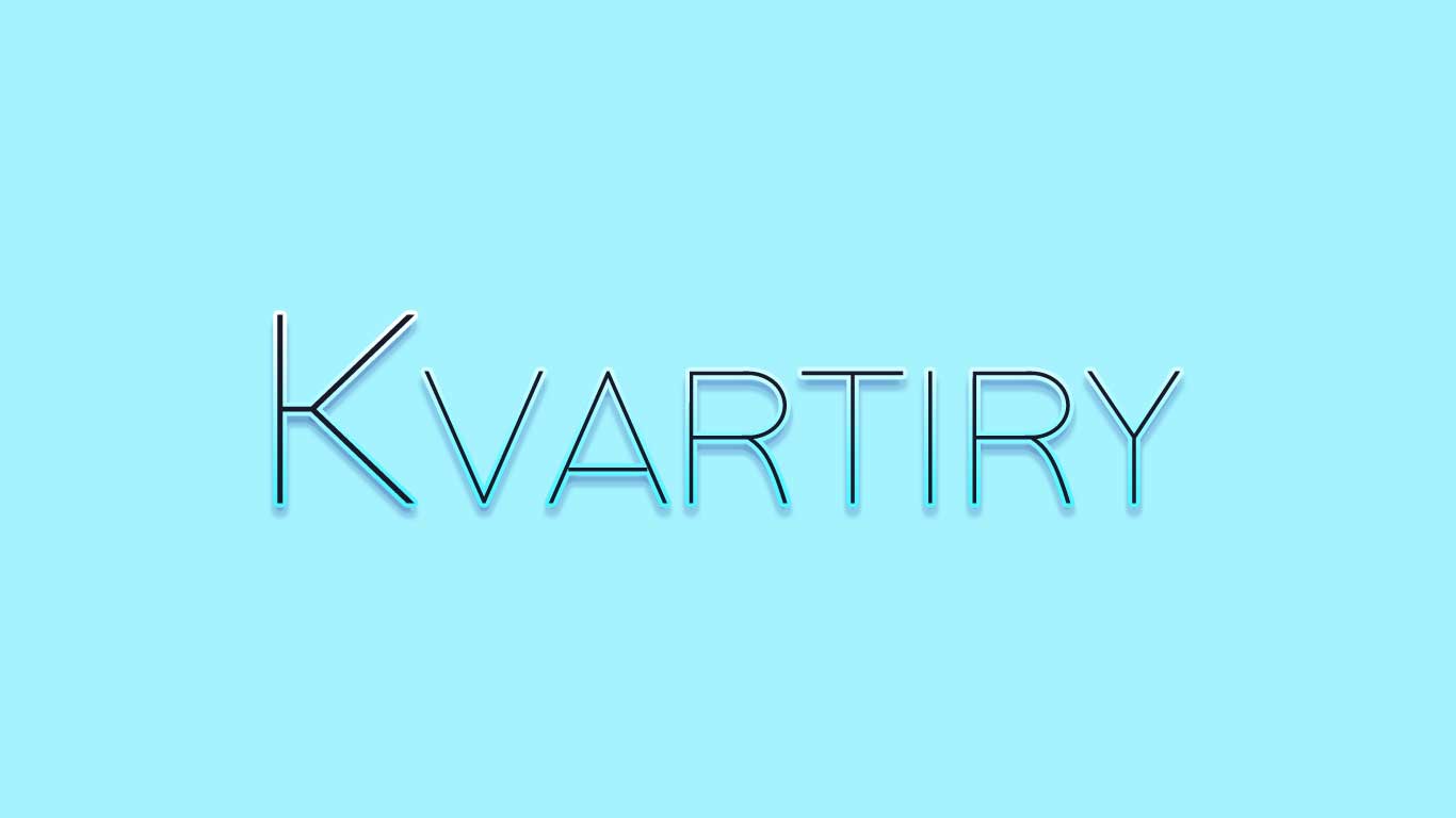 Logo for the Kvartiry.com domain name